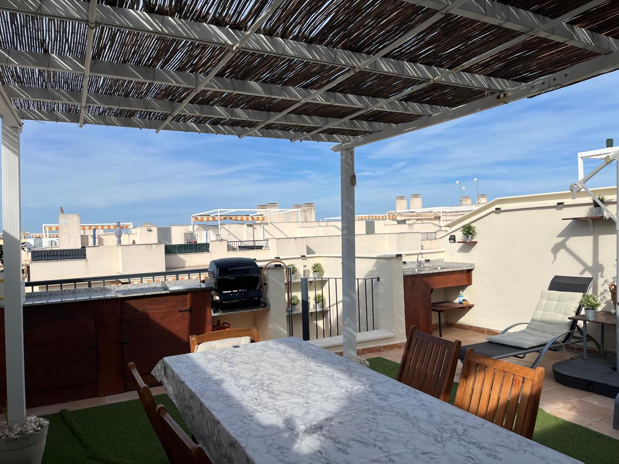 Апартаменты Playa Almenara Atico Duplex Vistas Al Mar Y Montana Wifi,Piscina A Экстерьер фото