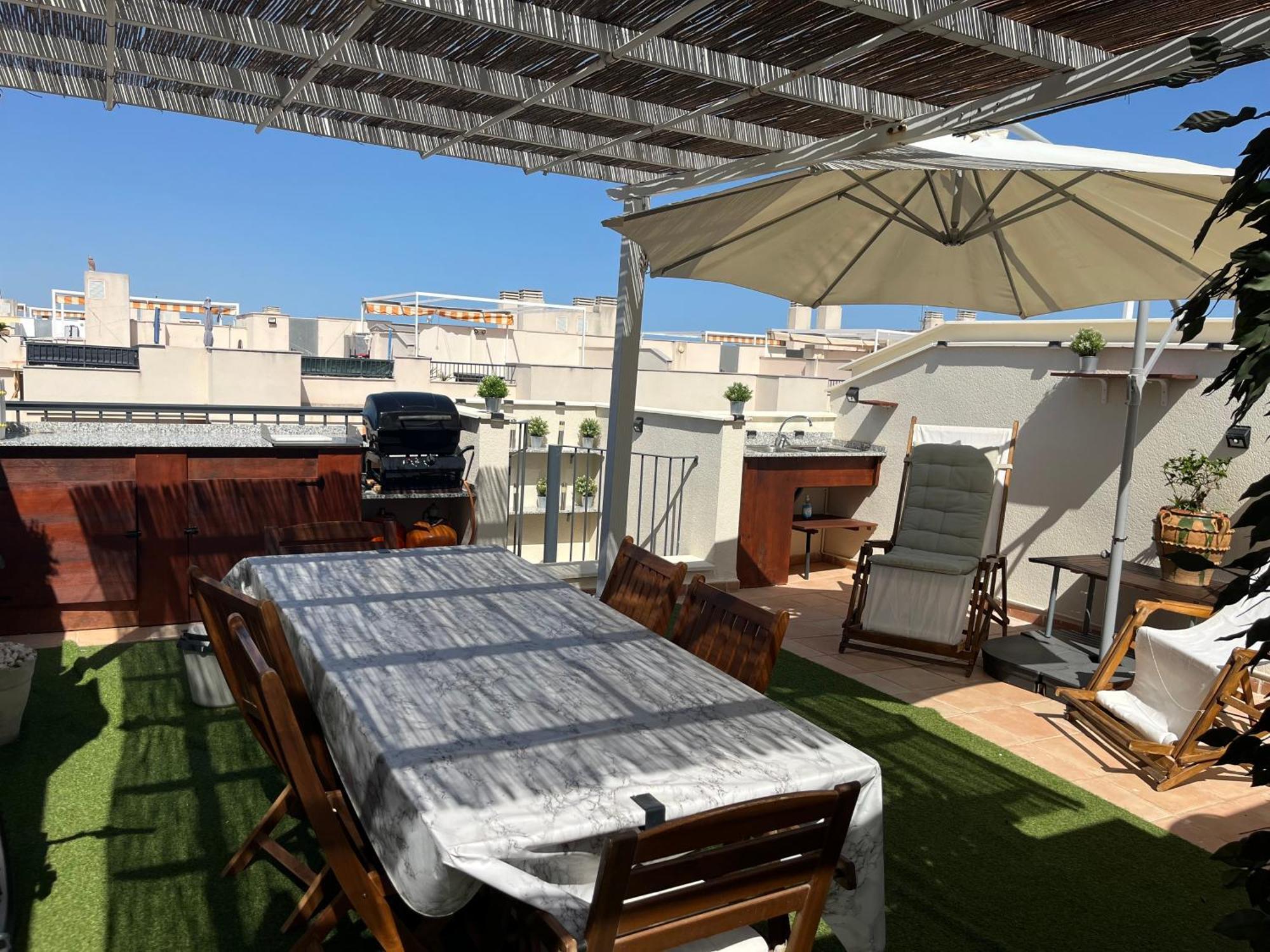 Апартаменты Playa Almenara Atico Duplex Vistas Al Mar Y Montana Wifi,Piscina A Экстерьер фото