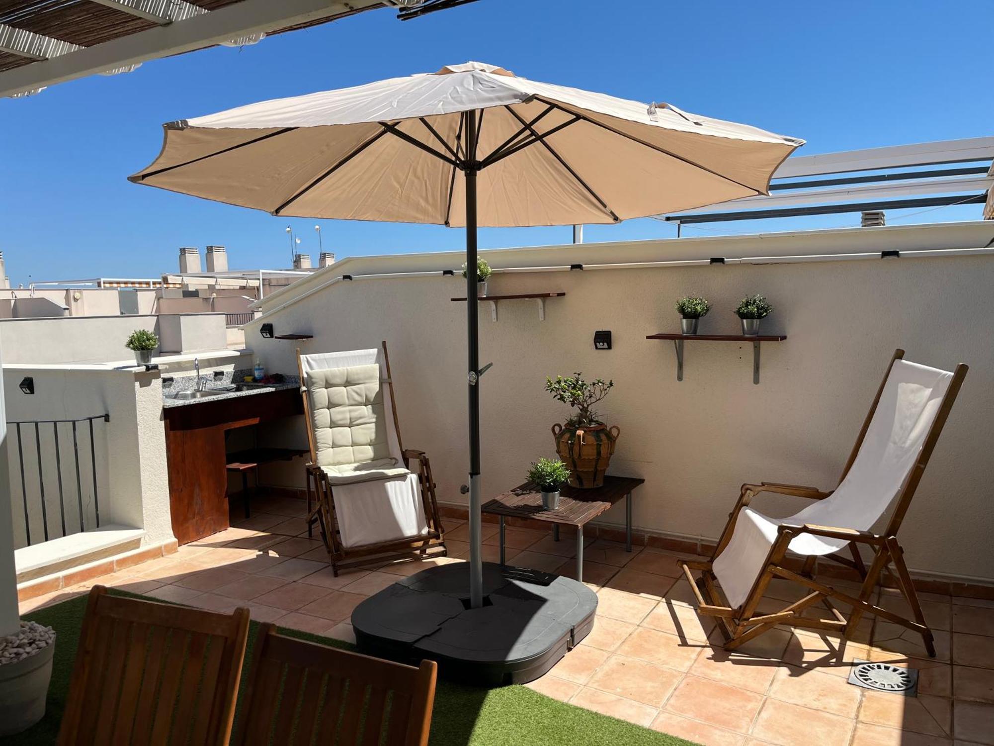 Апартаменты Playa Almenara Atico Duplex Vistas Al Mar Y Montana Wifi,Piscina A Экстерьер фото